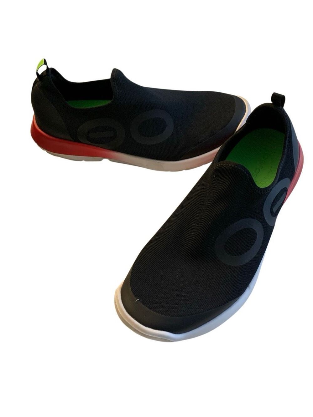 OOFOS OOmg Sport Low Shoes black men's size 12
